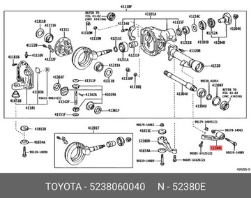 DRŽÁKY PŘEDNÍHO NÁPRAVA LAND CRUISER J100