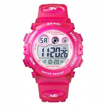 Zegarek dla dzieci Skmei 1451 LED 8 kolorów WR 50