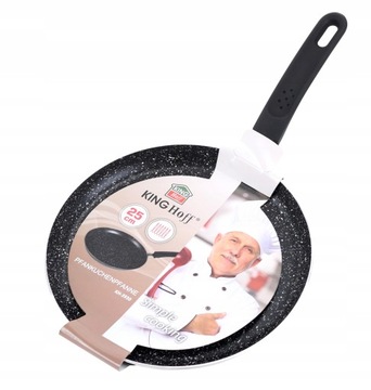 Patelnia Marmurowa Do Naleśników 25cm Indukcja Gaz