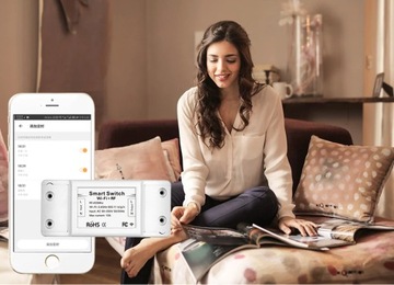 Реле Wi-Fi/RF 433, управляемое с помощью пульта Moes