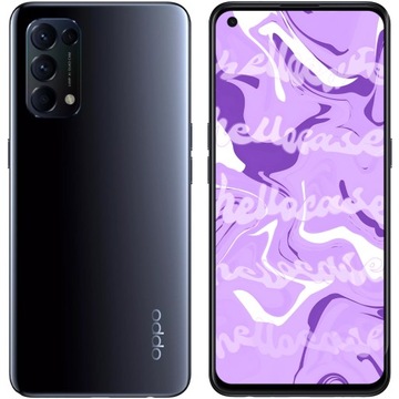 Закаленное стекло для Oppo Reno 5 5g/4 4g/5 Lite (стекло 9H, плоское 2.5D)