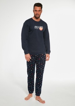 Piżama Cornette 115/233 Mars 2 dł/r S-2XL granatowy M