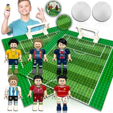 Stadion Mistrzostw EURO 2024 - stadion piłkarski Klocki Piłka nożna+Figurki