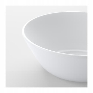 ЧАШКА OFTAST, БЕЛАЯ, ЗАКАЛЕННОЕ СТЕКЛО, 15 СМ