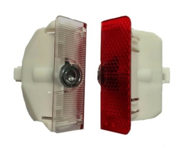 Светодиодный прожектор MERCEDES A B GLK с логотипом 04-15