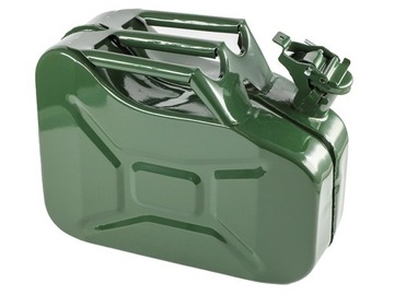 Kanister metalowy na paliwo, 10L