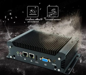 Komputer przemysłowy Mini PC Fanless G12 VGA HDMI USB COM RS232 RJ45