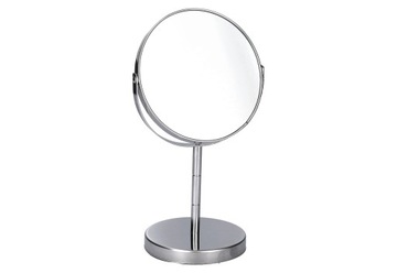 Двустороннее зеркало для макияжа, серебряные зеркала.