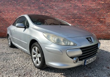 Peugeot 307 II 2006 Peugeot 307 Cabrio Klima Alu Warszawa 1.6 Benzyna 120KM