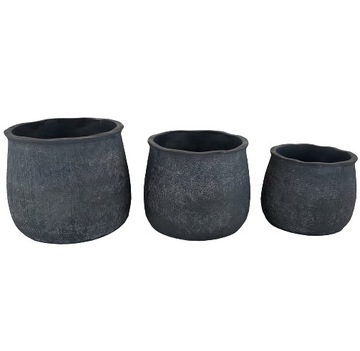 OSŁONKA CERAMICZNA ANTRACYT SZARA FI15 CM
