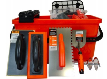 SOLID WIADRO GLAZURNICZE DO FUGOWANIA 20L ZESTAW L