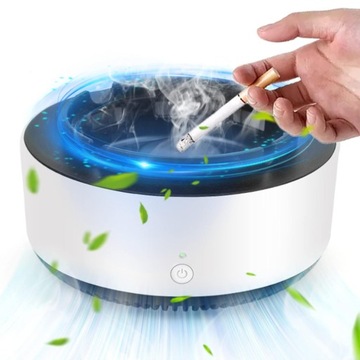 БЕЗДЫМНАЯ ПЕПЕЛЬНИЦА С ОЧИСТИТЕЛЕМ ВОЗДУХА ДЛЯ РАБОЧЕЙ ЗОНЫ АВТОМОБИЛЯ