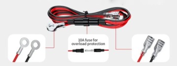 АВТОМОБИЛЬНАЯ РОЗЕТКА, герметичный монтаж, 12В 24В 180Вт SPARKY