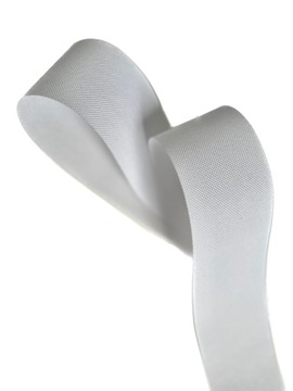 ЛЕНТА ЖЕСТКАЯ ДЛЯ люверсов, БЕЛАЯ ХЛОПКА ЖЕСТКАЯ 8 СМ.