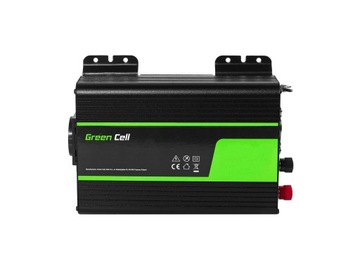 Инверторный автомобильный преобразователь GreenCell PRO 12 В 230 В 300 Вт 600 Вт USB