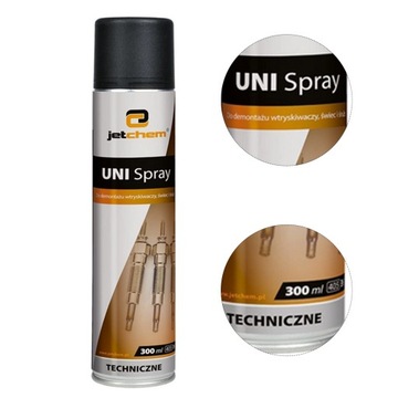 Preparat do demontażu świec i wtrysków czujników NAJLEPSZY UNI SPRAY -45°C