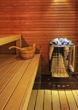 Piec do sauny Narvi NME 9 kW sterownik kamienie STAL SZCZOTKOWANA