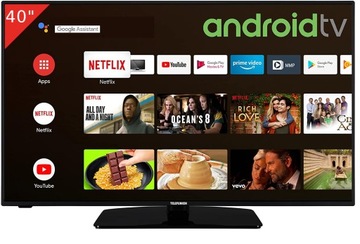 Smart TV Led 40 Telefunken DVBT2 Bluetooth Android