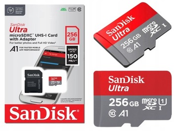 КАРТА SANDISK ULTRA ANDROID MICROSDXC UHS-I 256