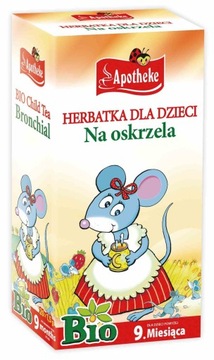 HERBATKA DLA DZIECI NA OSKRZELA PO 9 MC APOTHEKE