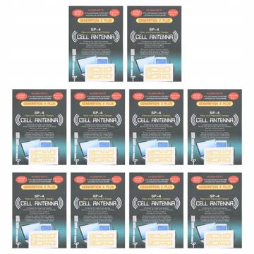WZMACNIACZ ANTENOWY GSM ZASIĘGU SYGNAŁU 10SZT