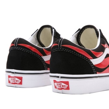 Vans Buty Męskie Old Skool Flame Black 40,5