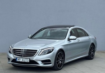 Mercedes Klasa S W222 Limuzyna 350 Blue TEC 258KM 2014 Mercedes-Benz Klasa S 350 BlueTec 4-Matic L Salon PL panorama pneumatyka B