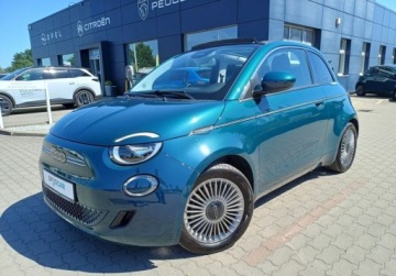 Fiat 2023 Fiat 500e 500e CABRIO IKON 118 KM 42 kWh I wl. GWARANCJA FV23 118KM