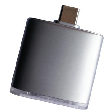 Адаптер OTG с считывателем TF USB тип C 2x USB