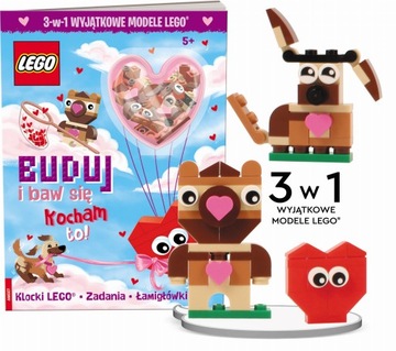 LEGO BBAZ6605 BOOKS BUDUJ I BAW SIĘ. KOCHAM TO!