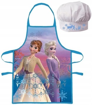 Fartuszek Kuchenny + Czapka KRAINA LODU FROZEN II