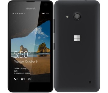 Smartfon Microsoft Lumia 550 1/8GB 4G (LTE) Czarny Nokia RM-1127