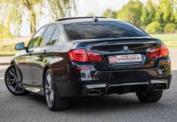BMW Seria 5 F10-F11 Limuzyna M550d xDrive 381KM 2013 BMW 5 F10 M550d xDrive 381PS Piękna Zadbana rej. PL doinwestowana Gwarancja, zdjęcie 2