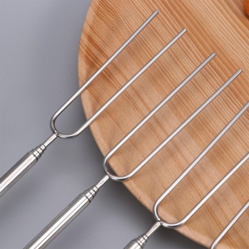 4 шт. ВИЛКА ДЛЯ ГРИЛЯ НЕРЖАВЕЮЩЕЙ СТАЛИ