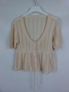 Miss Selfridge sweterek bluzka cream 14 / 42