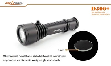 Latarka Orca Torch D500+