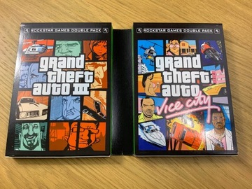 GTA COLLECTION VICE CITY + III 3 очень хороших диска + набор XBOX CLASSIC