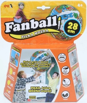 Фанбол - Возможный мяч, оранжевый