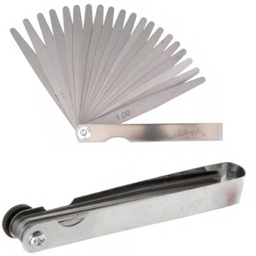 SZCZELINOMIERZ PŁYTKOWY 100mm 20 LISTKÓW 0,05-1