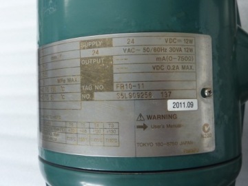 YOKOGAWA DN100 ATEX Ex КИСЛОТОСТОЙКИЙ РАСХОДОМЕР