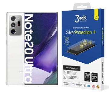 3MK Silver Protect+ do Samsung Galaxy Note 20 Ultra Folia Antymikrobowa