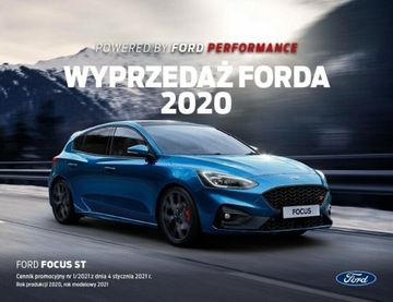 Ford Focus ST 01 / 2021 prospekt cennik polski