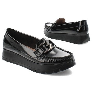 Черные модные туфли Armodo Стильная женская обувь