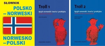 Troll 1+2 norweski + Słownik polsko - norweski