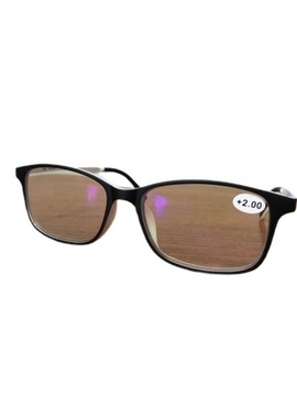 STYLOWE OKULARY DO CZYTANIA Z POWŁOKĄ ANTYREFLEKSYJNĄ (+2.00)