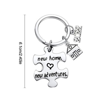 Брелок новый дом для пары 2024 год подарок новый жилой дом