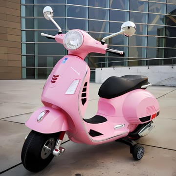 ДЕТСКИЙ ЭЛЕКТРОСАКУТЕР СИГНАЛ БАТАРЕЯ РОЗОВЫЙ