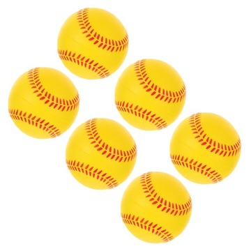 BASEBALL DLA DZIECI TRENINGOWY 6 SZT