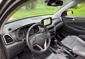 Hyundai Tucson III SUV Facelifting 1.6 T-GDi 177KM 2019 Hyundai Tucson Jedyne 108tkm Panorama NAVI Kamera Skory LIFT Automat, zdjęcie 4