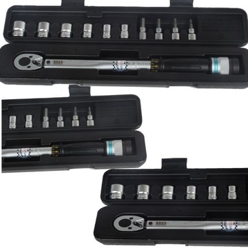 BASS KLUCZ DYNAMOMETRYCZNY 3/8'' 20-110Nm NASADKI
